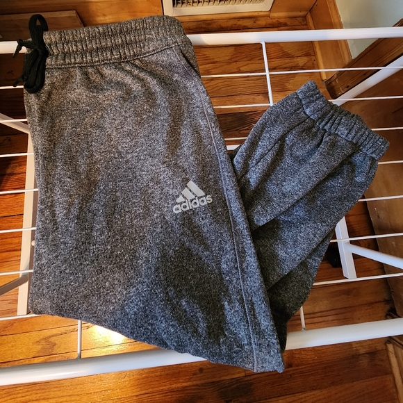 Adidas Women's Gray Jogger Capris - Picture 1 of 3
